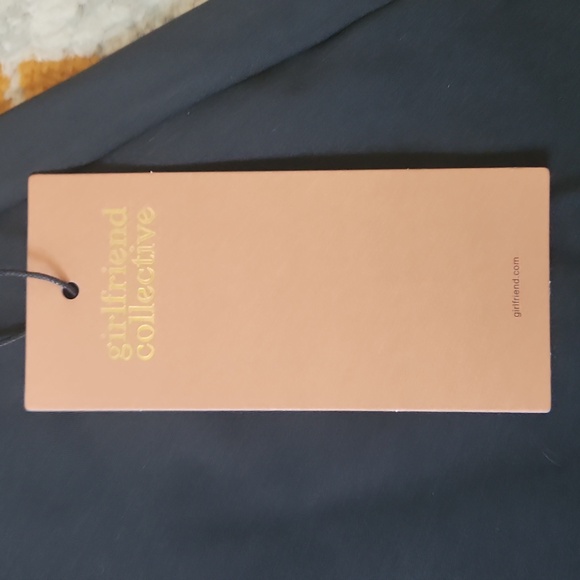 Girlfriend Collective Black A-Line Skort - Picture 2 of 4